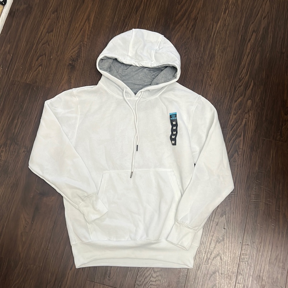 White hoodie